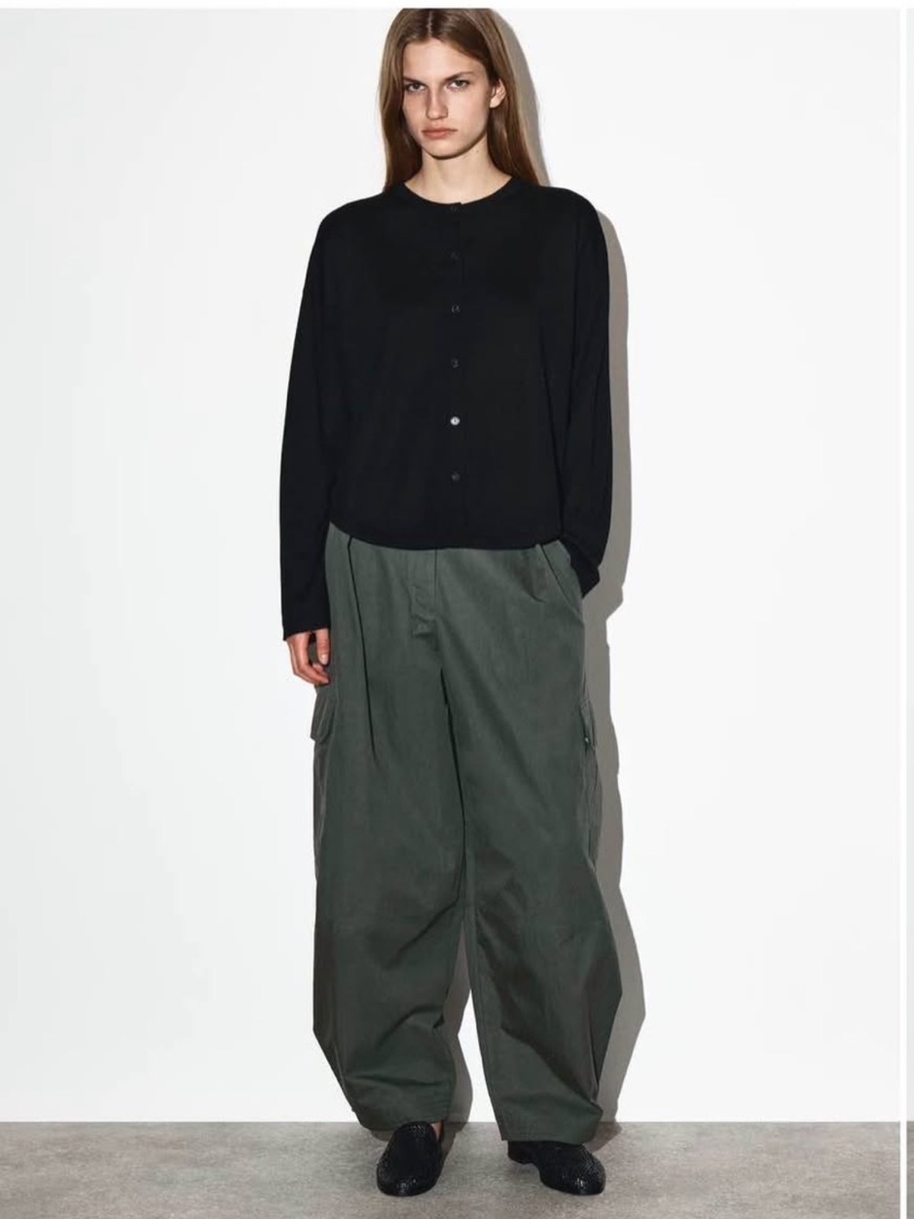 COS Utility Barrel Trousers